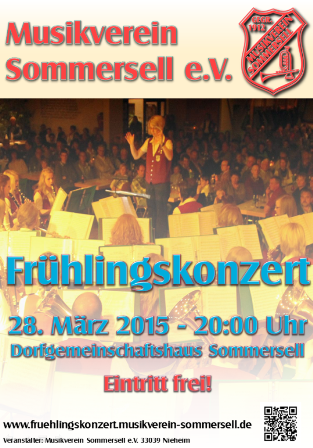 Frhlingskonzert 2015 - Musikverein Sommersell e.V.